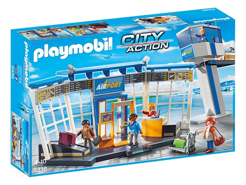 PLAYMOBIL CITY ACTION 5338 Airport With Control Tower - Image 2
