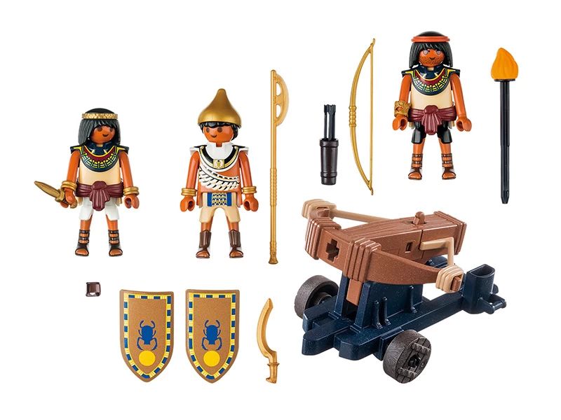 PLAYMOBIL HISTORY 5388 Egyptian Troop With Ballista - Image 3