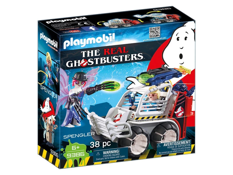 PLAYMOBIL GHOSTBUSTERS 9386 Spengler With Cage Car - Image 2
