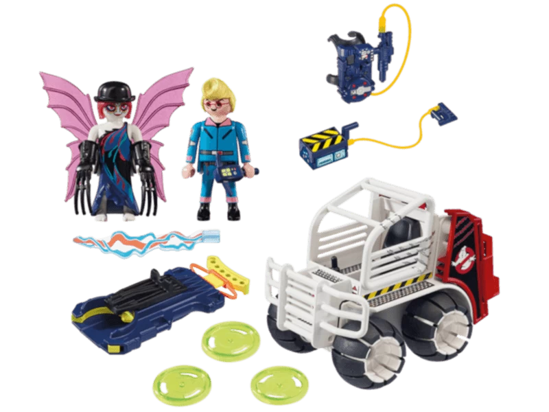 PLAYMOBIL GHOSTBUSTERS 9386 Spengler With Cage Car - Image 3
