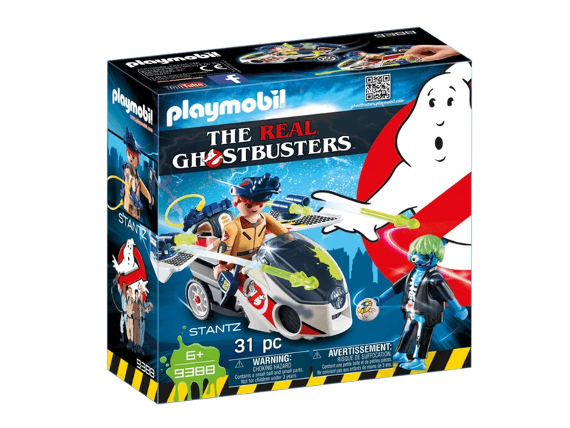 PLAYMOBIL GHOSTBUSTERS 9388 Stantz With Skybike - Image 2
