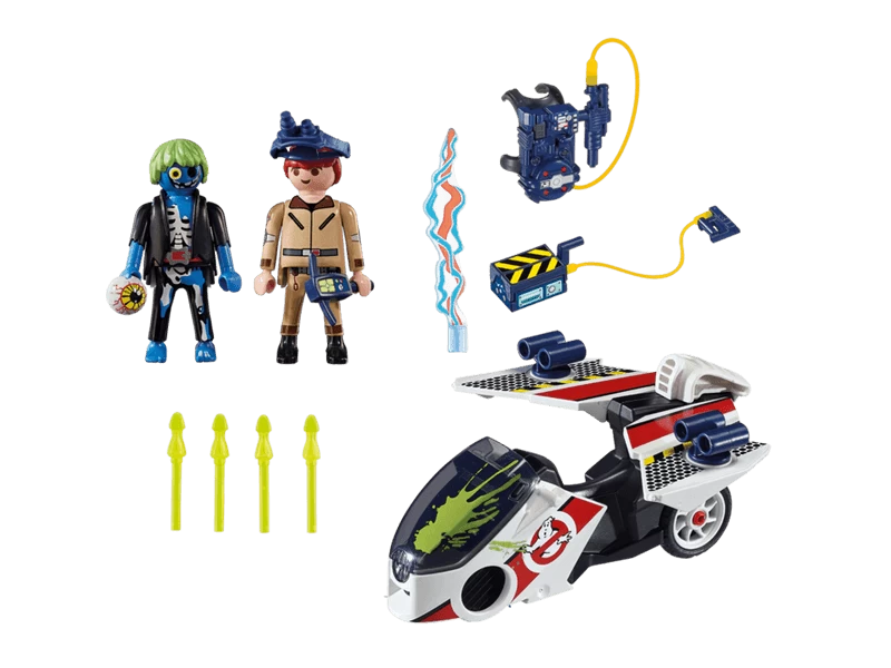 PLAYMOBIL GHOSTBUSTERS 9388 Stantz With Skybike - Image 3