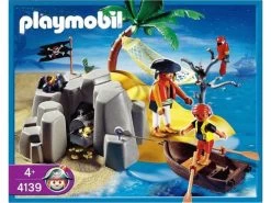 PLAYMOBIL Pirates 4139 Pirate Island Compact Set