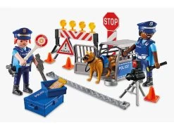 PLAYMOBIL CITY ACTION 6924 Police Roadblock