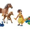 PLAYMOBIL Spirit 70122 Pru With Horse And Foal