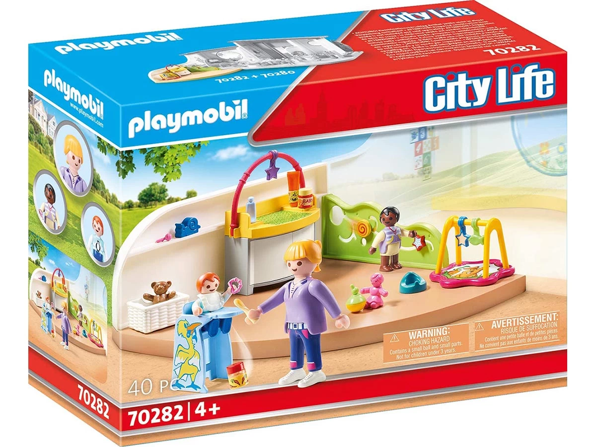 PLAYMOBIL City Life 70282 Toddler Room - Image 2