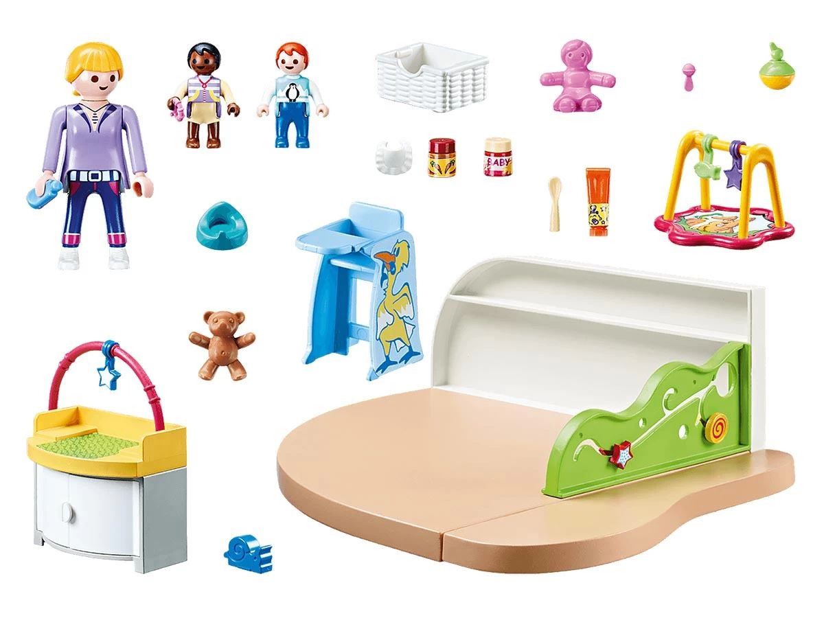 PLAYMOBIL City Life 70282 Toddler Room - Image 3