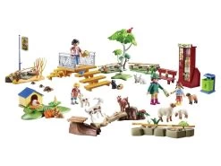 PLAYMOBIL Family Fun 70342 Petting Zoo