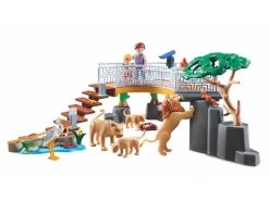 PLAYMOBIL Family Fun 70343 Outdoor Lion Enclosure