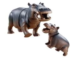 PLAYMOBIL Family Fun 70354 Hippo With Calf