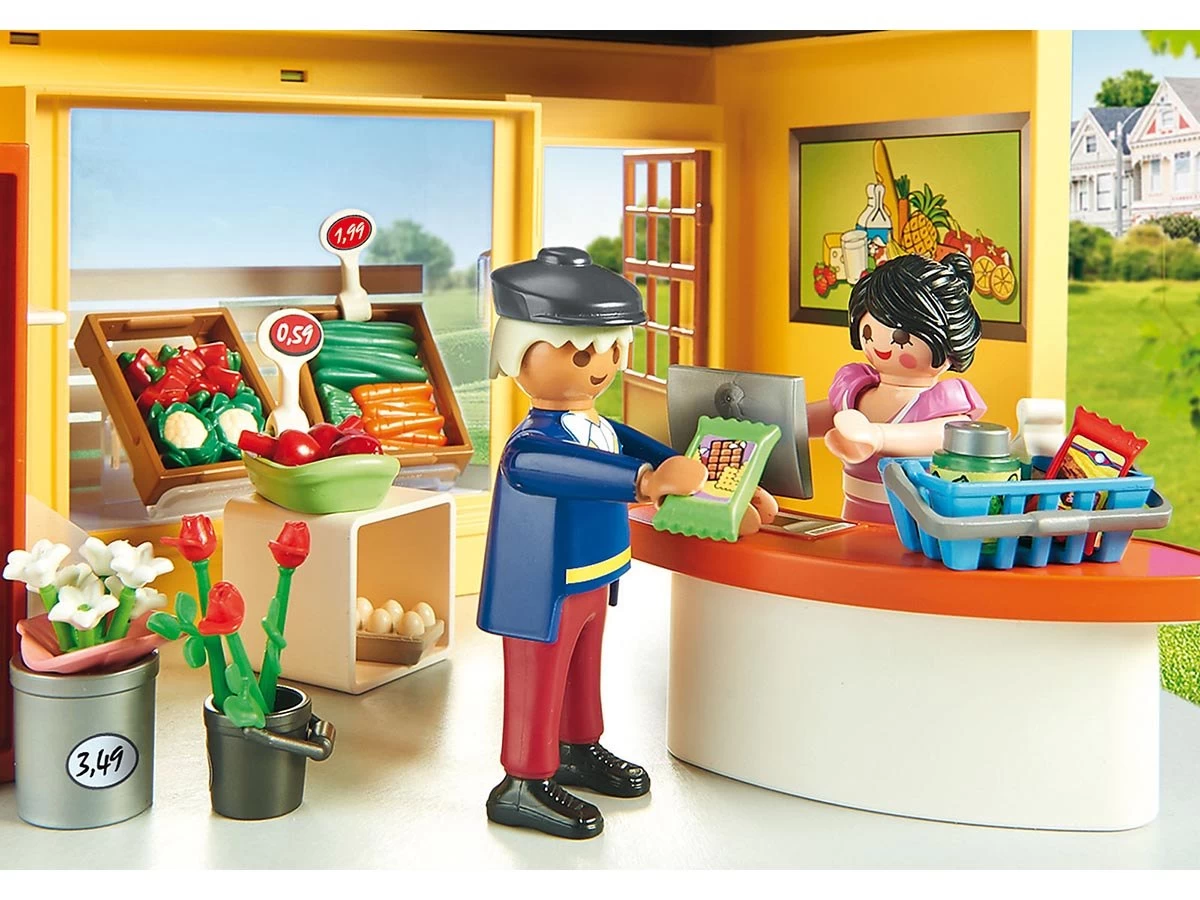 PLAYMOBIL City Life 70375 My Supermarket - Image 4