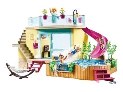 PLAYMOBIL Family Fun 70435 Bungalow With Pool