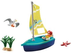 PLAYMOBIL Family Fun 70438 Sailboat