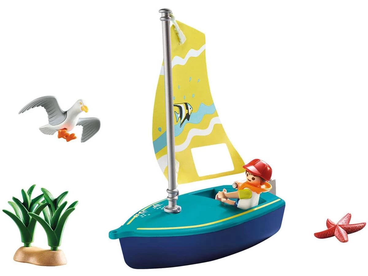 PLAYMOBIL Family Fun 70438 Sailboat