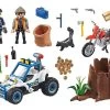 PLAYMOBIL CITY ACTION 70570 Police Off-Road Car With Jewel Thief