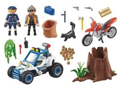 PLAYMOBIL CITY ACTION 70570 Police Off-Road Car With Jewel Thief