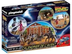 PLAYMOBIL Back To The Future 70576 Advent Calendar - Back To The Future III