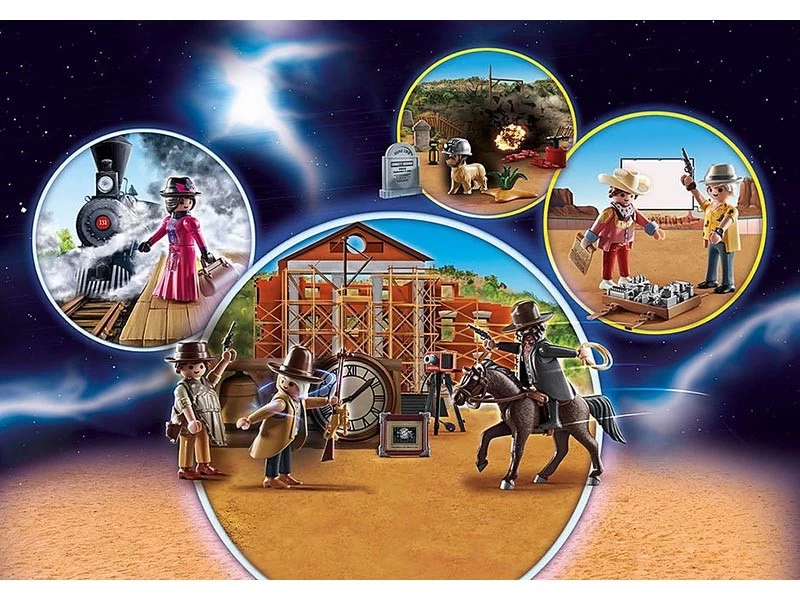 PLAYMOBIL Back To The Future 70576 Advent Calendar - Back To The Future III - Image 3
