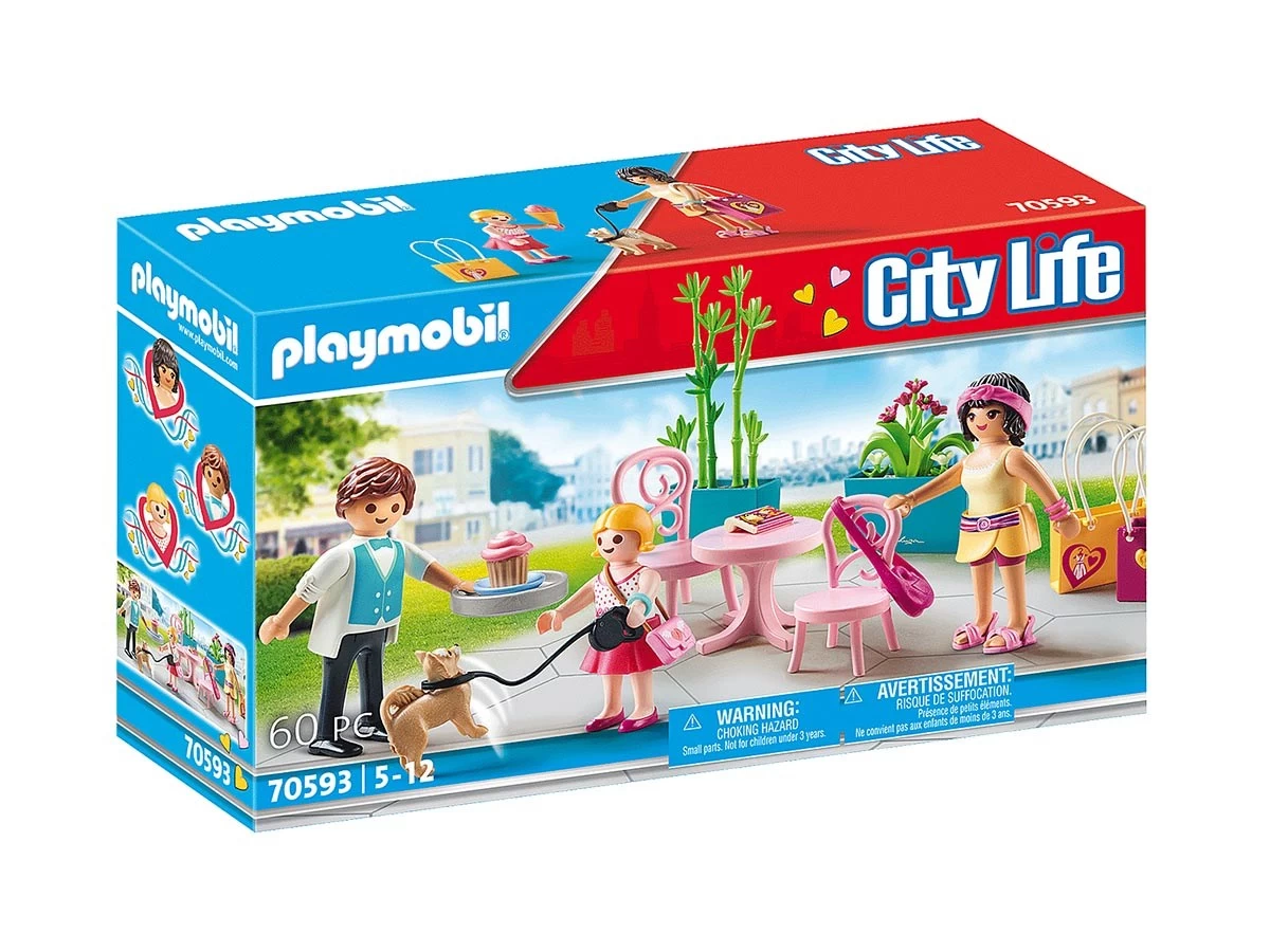 PLAYMOBIL City Life 70593 Coffee Break - Image 2