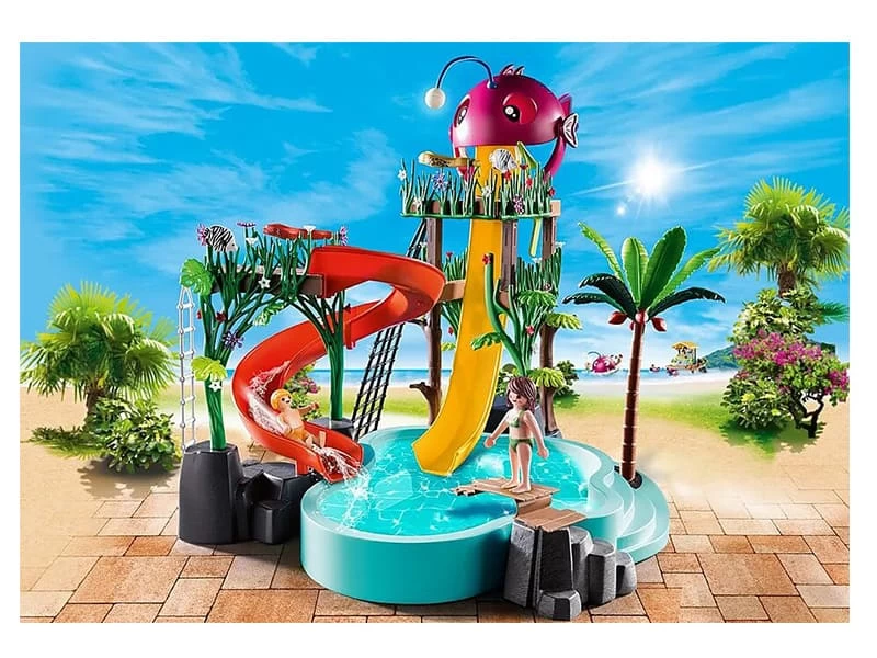 PLAYMOBIL Family Fun 70609 Water Park With Slides - Image 3