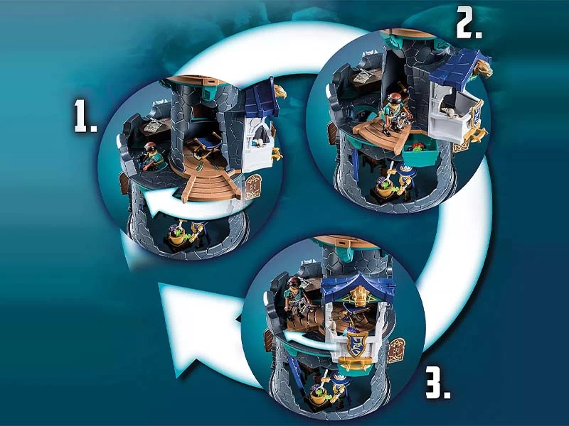 PLAYMOBIL NOVELMORE 70746 Violet Vale - Demon Lair - Image 6