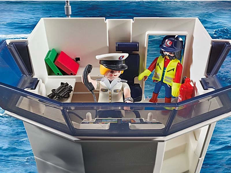 PLAYMOBIL CITY ACTION 70769 Cargo Ship With Boat - Image 6