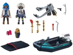 PLAYMOBIL CITY ACTION 70782 Police Jet Pack With Boat