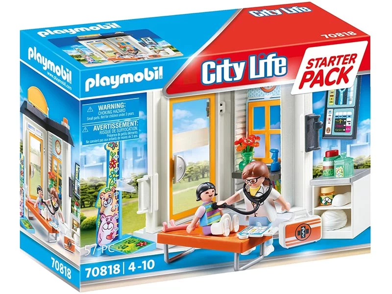 PLAYMOBIL City Life 70818 Starter Pack Pediatrician - Image 2