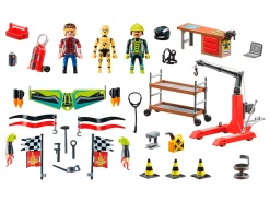 PLAYMOBIL Stunshow 70834 Air Stunt Show Service Station