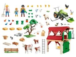 PLAYMOBIL Country 70887 Farm With Small Animals