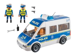 PLAYMOBIL CITY ACTION 70899 Police Van With Lights And Sound