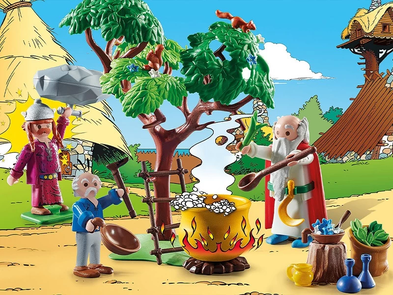 PLAYMOBIL Asterix 70933 Asterix : Getafix With The Caldron Of Magic Potion - Image 3