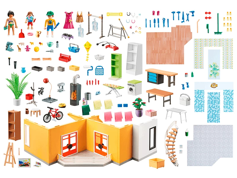 PLAYMOBIL City Life 70986 Modern House Floor Extension