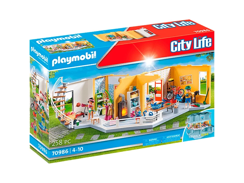 PLAYMOBIL City Life 70986 Modern House Floor Extension - Image 2