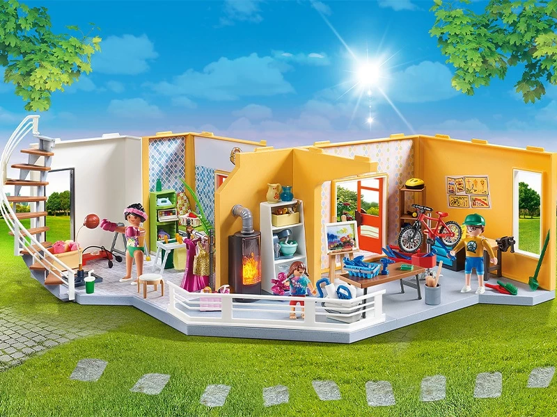 PLAYMOBIL City Life 70986 Modern House Floor Extension - Image 3
