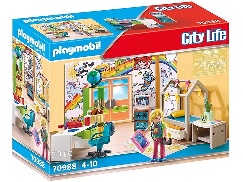 PLAYMOBIL City Life 70988 Deluxe Teenager's Room - Image 2