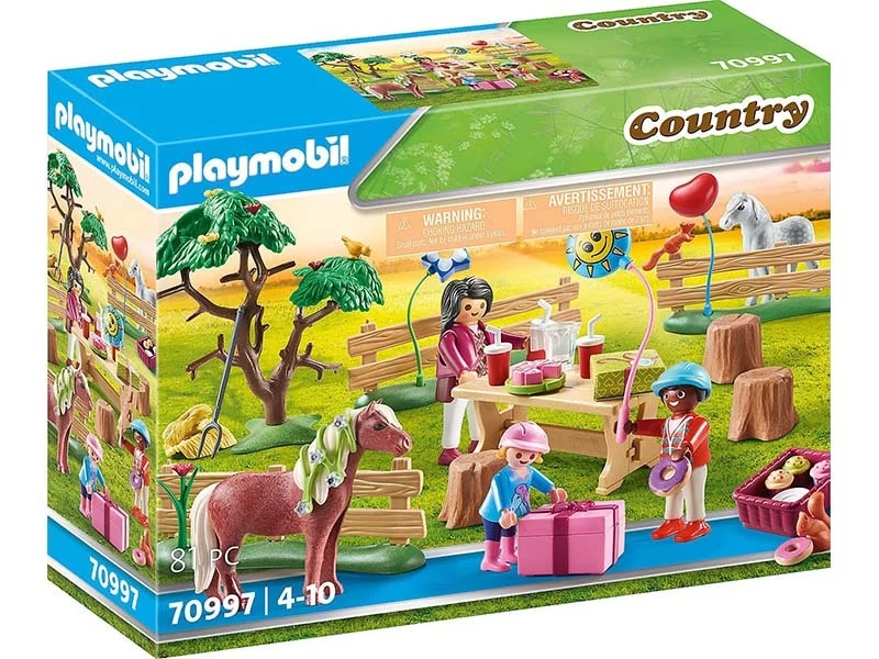 PLAYMOBIL Country 70997 Pony Farm Birthday Party - Image 2