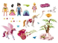 PLAYMOBIL Magic 71002 Unicorn Carriage With Pegasus