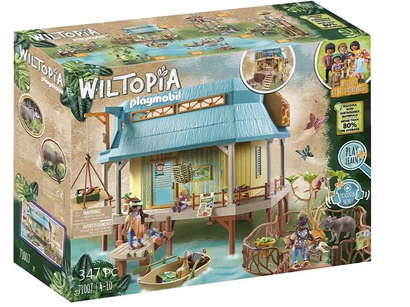 PLAYMOBIL Wiltopia 71007 Wiltopia - Animal Care Station - Image 2