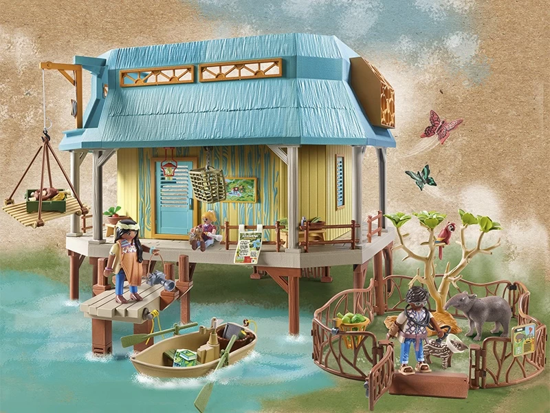 PLAYMOBIL Wiltopia 71007 Wiltopia - Animal Care Station - Image 3