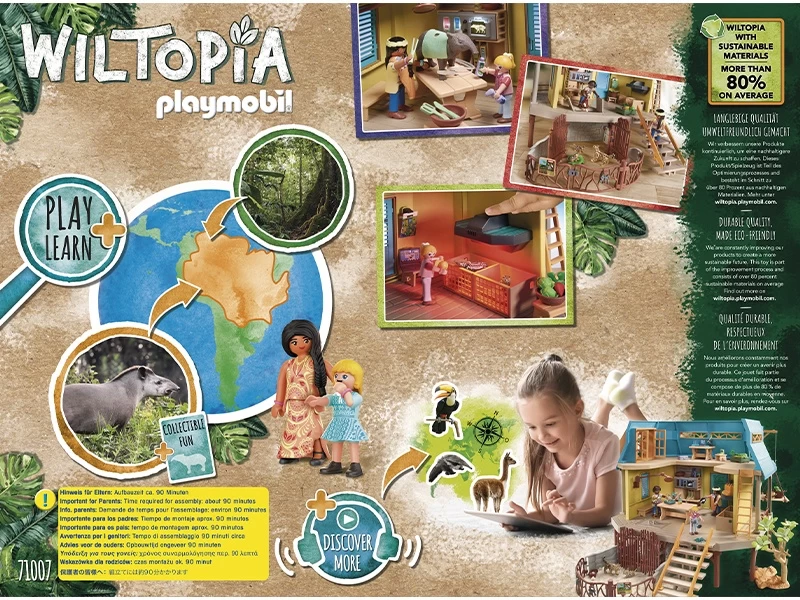 PLAYMOBIL Wiltopia 71007 Wiltopia - Animal Care Station - Image 4