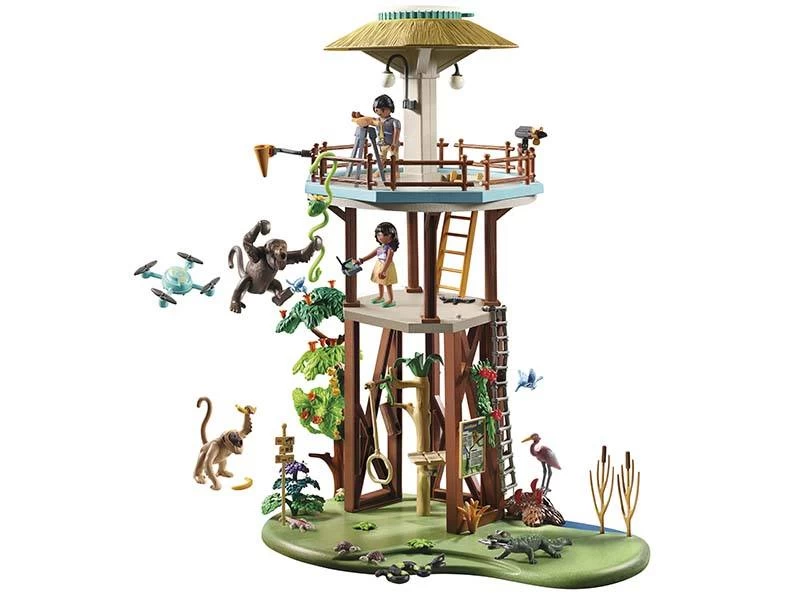 PLAYMOBIL Wiltopia 71008 Wiltopia - Research Tower With Compass