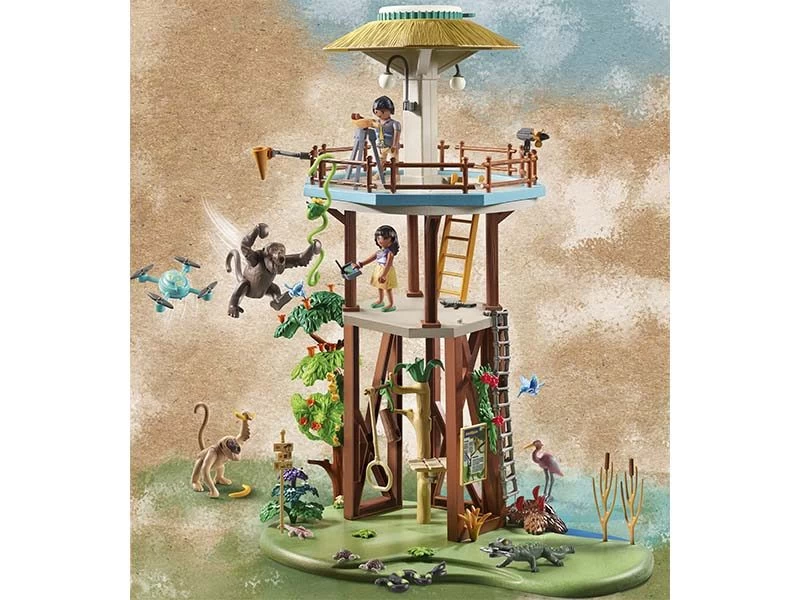 PLAYMOBIL Wiltopia 71008 Wiltopia - Research Tower With Compass - Image 3