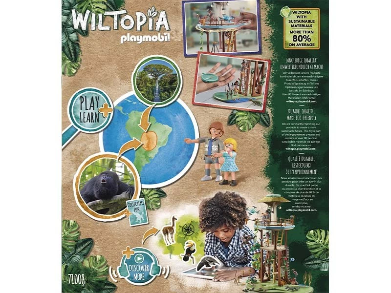 PLAYMOBIL Wiltopia 71008 Wiltopia - Research Tower With Compass - Image 4