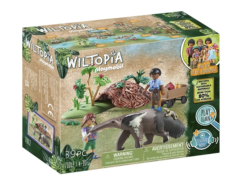 PLAYMOBIL Wiltopia 71012 Wiltopia - Anteater Care - Image 2