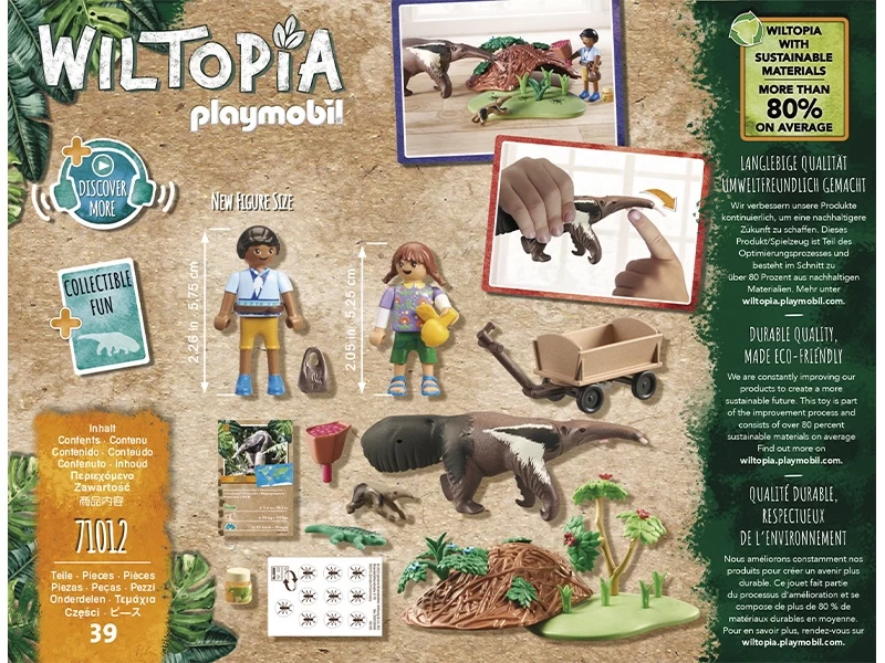 PLAYMOBIL Wiltopia 71012 Wiltopia - Anteater Care - Image 4