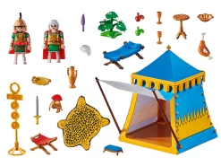 PLAYMOBIL Asterix 71015 Asterix: Leader`s Tent With Generals