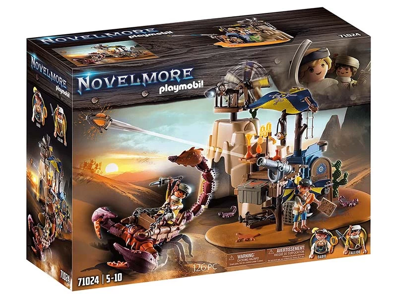 PLAYMOBIL NOVELMORE 71024 Sal'ahari Sands - Expedition Vehicle Secret Scorpion Base - Image 2