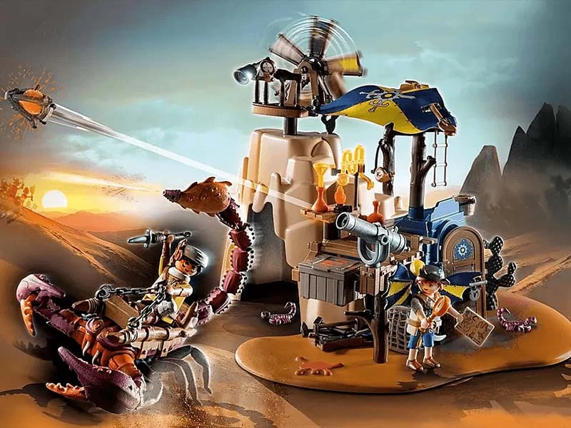 PLAYMOBIL NOVELMORE 71024 Sal'ahari Sands - Expedition Vehicle Secret Scorpion Base - Image 3