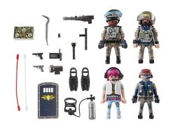 PLAYMOBIL CITY ACTION 71146 Tactical Unit - Figure Set